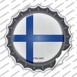 Finland Country Novelty Bottle Cap Sticker Decal