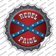 Rebel Pride Novelty Bottle Cap Sticker Decal Small