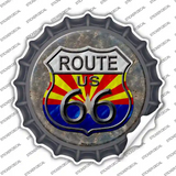 Arizona Route 66 Novelty Bottle Cap Sticker Decal