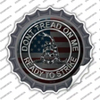 Dont Tread On Me Novelty Bottle Cap Sticker Decal Small