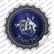 Taurus Novelty Bottle Cap Sticker Decal Small