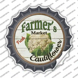 Farmers Market Cauliflower Novelty Bottle Cap Sticker Decal Small