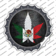 Mexican Pot Novelty Bottle Cap Sticker Decal Small