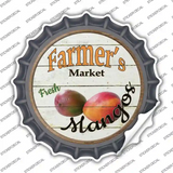 Farmers Market Mangos Novelty Bottle Cap Sticker Decal Small