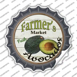 Farmers Market Avocados Novelty Bottle Cap Sticker Decal Small