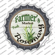 Farmers Market Rosemary Novelty Bottle Cap Sticker Decal Small