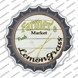 Farmers Market Lemongrass Novelty Bottle Cap Sticker Decal Small