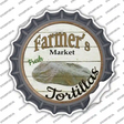 Farmers Market Tortillas Novelty Bottle Cap Sticker Decal Small