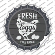 Fresh Eggs Free Range Novelty Bottle Cap Sticker Decal Small