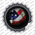 American Baseball Novelty Bottle Cap Sticker Decal Small