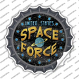 US Space Force Novelty Bottle Cap Sticker Decal Small