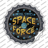 US Space Force Novelty Bottle Cap Sticker Decal Small