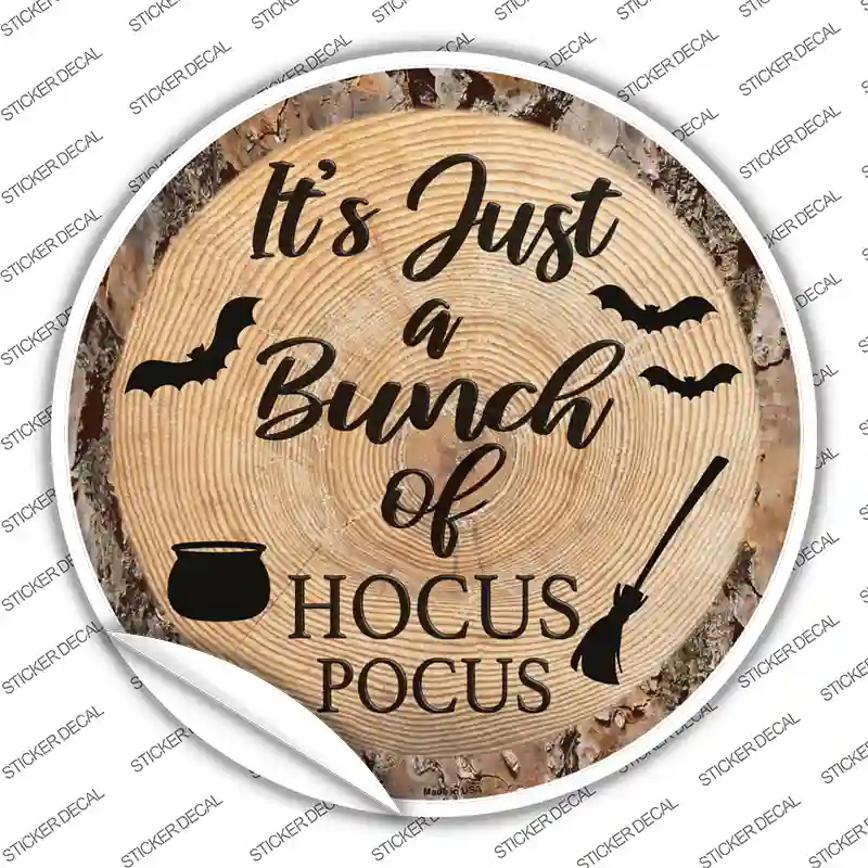 Bunch of Hocus Pocus Novelty Circle Sticker Decal Small