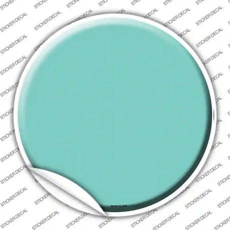 Mint Novelty Circle Sticker Decal