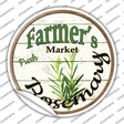 Farmers Market Rosemary Novelty Circle Sticker Decal Small