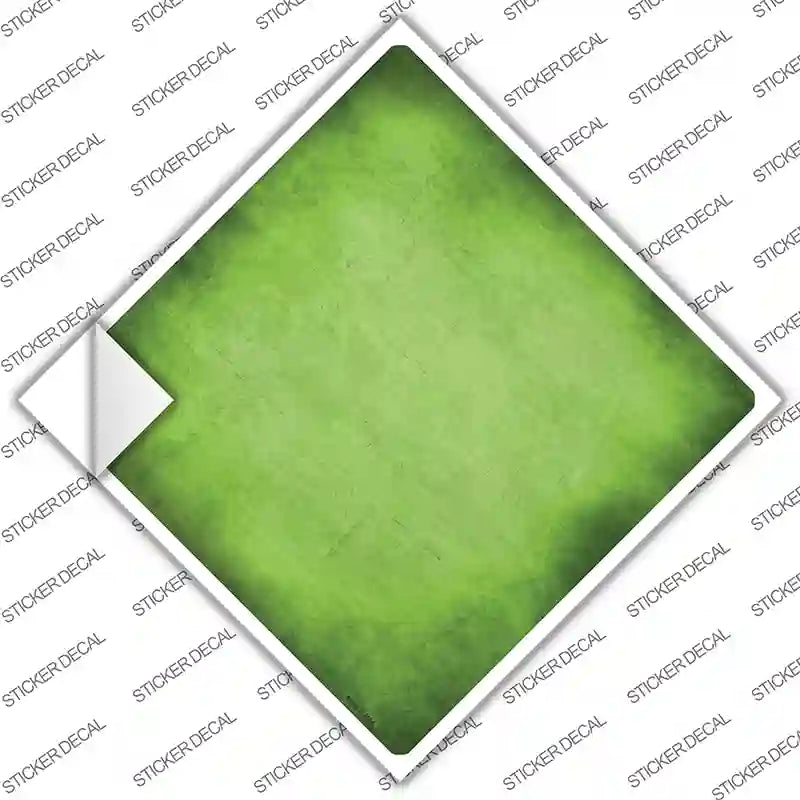Lime Green Oil Rubbed Novelty Diamond Sticker Decal