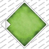 Lime Green Oil Rubbed Novelty Diamond Sticker Decal