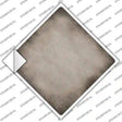 Tan Oil Rubbed Novelty Diamond Sticker Decal