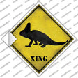 Chameleon Xing Novelty Diamond Sticker Decal Small