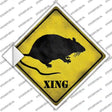 Rat Xing Novelty Diamond Sticker Decal Small