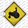 Tractor Novelty Diamond Sticker Decal