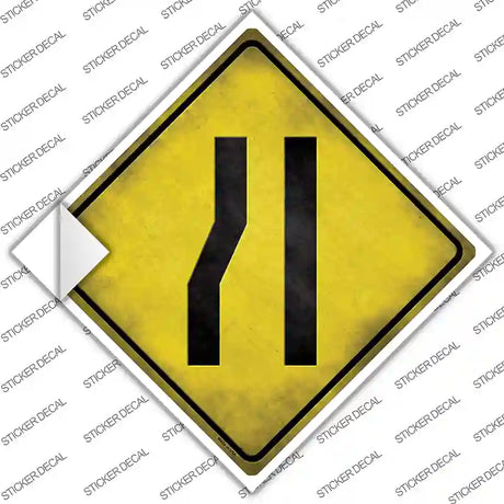 Merge Right Novelty Diamond Sticker Decal