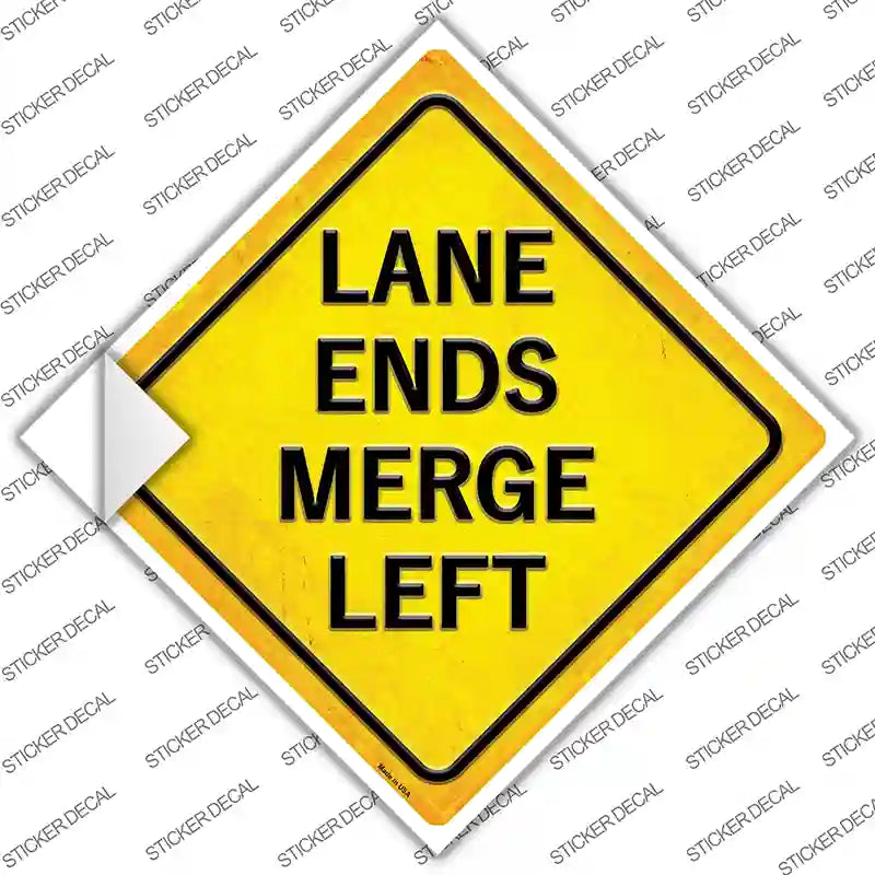 Merge Left Novelty Diamond Sticker Decal