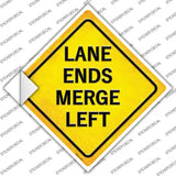 Merge Left Novelty Diamond Sticker Decal