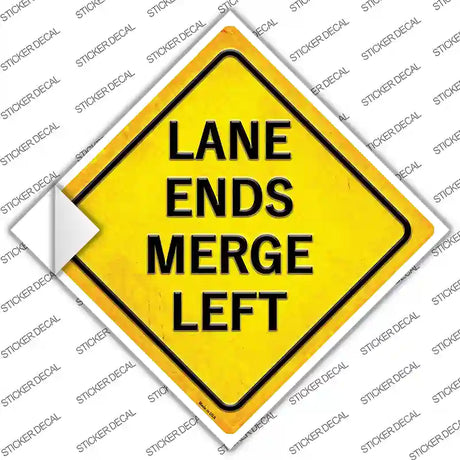Merge Left Novelty Diamond Sticker Decal