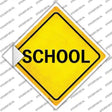 School Novelty Diamond Sticker Decal