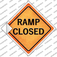 Ramp Closed Novelty Diamond Sticker Decal