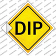 Dip Novelty Diamond Sticker Decal