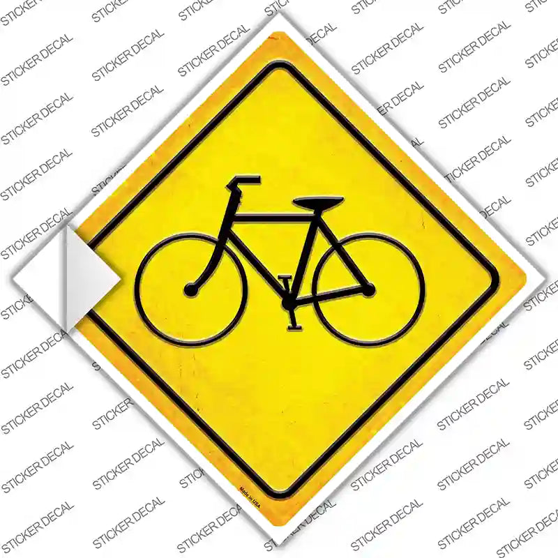 Bicycle Novelty Diamond Sticker Decal