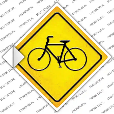 Bicycle Novelty Diamond Sticker Decal