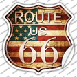 Route 66 American Vintage Novelty Highway Shield Sticker Decal Small