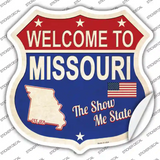 Missouri Established Novelty Highway Shield Sticker Decal Small