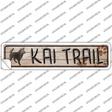 Kai Trail Novelty Narrow Sticker Decal Small