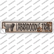 Labra Trail Novelty Narrow Sticker Decal Small