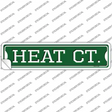 Heat Ct Novelty Narrow Sticker Decal