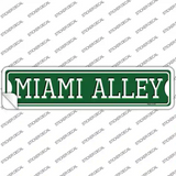 Miami Alley Novelty Narrow Sticker Decal