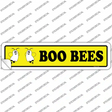 Boo Bees Novelty Narrow Sticker Decal Small