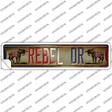 Rebel Drive Novelty Narrow Sticker Decal Small