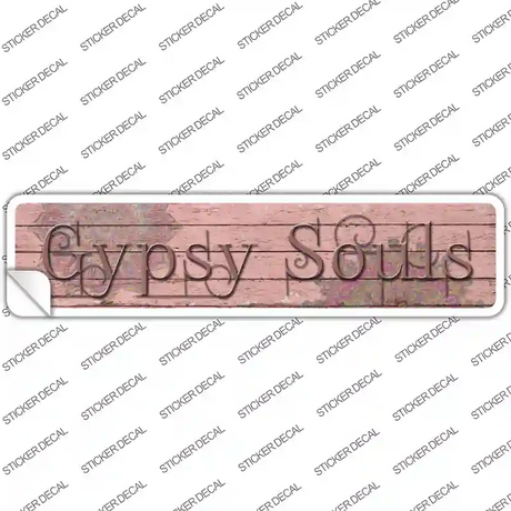 Gypsy Souls Novelty Narrow Sticker Decal