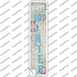 Happy Winter Novelty Narrow Sticker Decal Small