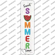 Sweet Summer Time Novelty Narrow Sticker Decal Small