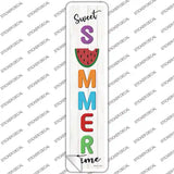 Sweet Summer Time Novelty Narrow Sticker Decal Small