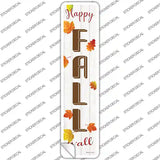 Happy Fall Yall Novelty Narrow Sticker Decal Small