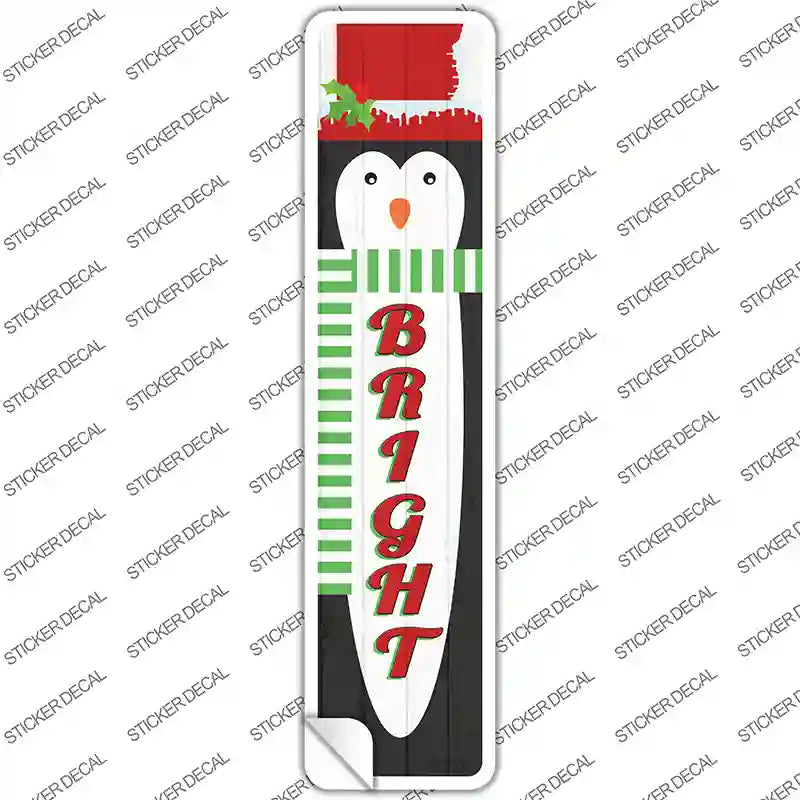 Penguin Bright Novelty Narrow Sticker Decal Small