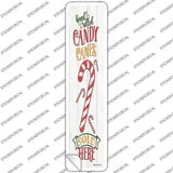 Candy CaSold Here White Novelty Narrow Sticker Decal Small