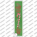 Candy CaSold Here Green Novelty Narrow Sticker Decal Small